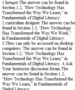 Week 1 - Quiz